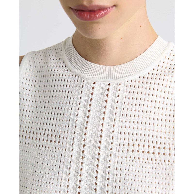 Cue Perforated Knit Tank Top image number 2